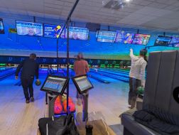 Bowling group shot