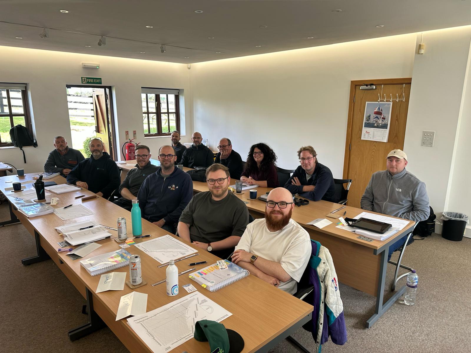 IMG-20251003-WA0009 AirisQ Managing Director Gareth Twynam presenting at IHEEM Healthcare Estates Conference 2025.